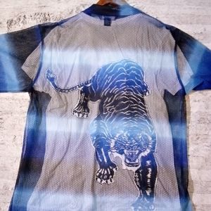 See-Thru Collar Shirt